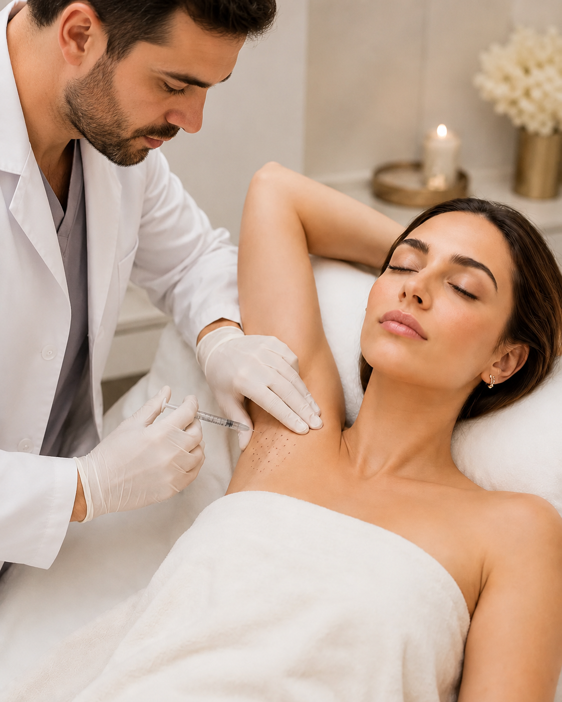 Tratamiento de hiperhidrosis